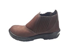 Bota de Segurança Elástico Nobuck Café Agroindustrial - comprar online