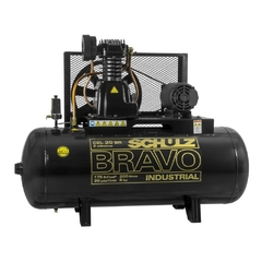Compressor de Ar CSL20BR/200L 20 pés 200 litros 5HP Trifásico Bravo Schulz