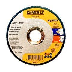 Disco Abrasivo Corte Inox 4 1/2 x 1,6mm x 7/8 DW84402 Dewalt