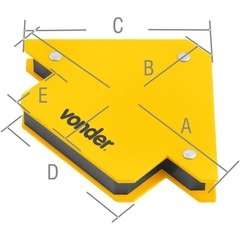 Esquadro Magnético para soldador 10 kgf Vonder - comprar online