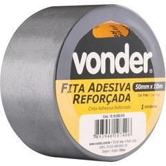 Fita Adesiva Prata 50mm x 10M Vonder