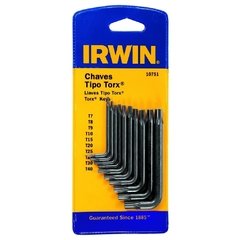 Chave Torx L Curta 10 Peças T07 a T40 IW10751 Irwin