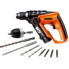 Martelete SDS Plus 3/8 à Batéria 12V 1.3AH Bivolt 50/60HZ WX382.3 Worx - comprar online