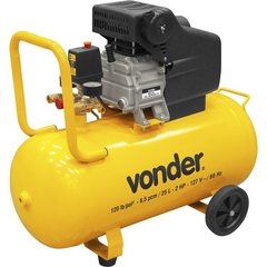 Motocompressor de ar MCV 25 25 litros VONDER - comprar online