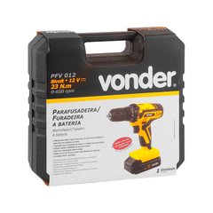 Parafusadeira/Furadeira 12V PFV012 Vonder - Universo Dos Parafusos 