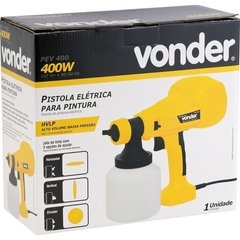 Pistola elétrica para pintura 400W PEV 400 VONDER - Universo Dos Parafusos 