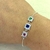 PULSERA CON CUBIC MULTICOLOR - comprar online