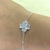 PULSERA CON CUBIC TRÉBOL - comprar online