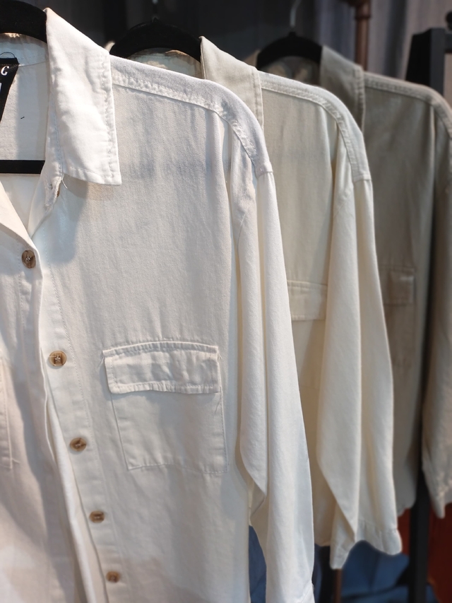 Camisaco Blanca - Calu Tienda