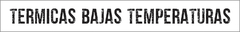 Banner de la categoría TERMICAS BAJAS TEMPERATURAS