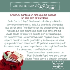 Imagen de Carta de Santa Individual