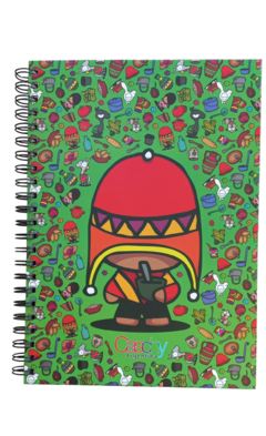 CUADERNO A4 VERDE COYA