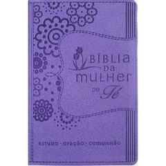 BÍBLIA DA MULHER DE FÉ - Letra Normal - NVI - Roxa