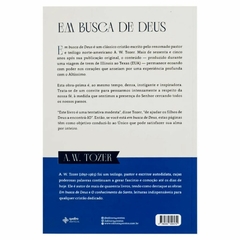 EM BUSCA DE DEUS - A. W. TOZER - comprar online