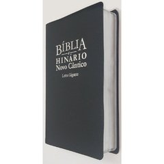 RA067 BÍBLIA COM HINÁRIO NC Letra Gigante Azul