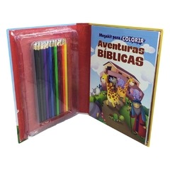 MEGAKIT PARA COLORIR: Aventuras Bíblicas - comprar online