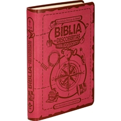 NTLH065BDA - Bíblia das Descobertas para Adolescentes Rosa