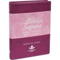 RA085TILEXGLV: BÍBLIA C/ ÍNDICE VERMELHO CP SINT, ROSA/VINHO - comprar online