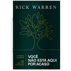 LIVRETO VOCÊ NÃO ESTÁ AQUI POR ACASO - Rick Warren