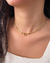 CHOKER METADE CARTIE E GRUMET DOURADO - comprar online