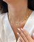 CHOKER MEDALHAS GOTAS DOURADO - comprar online