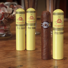 Montecristo Petit Edmundo Tubo - X 3 Unidades Petaca cerrada