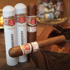 Hoyo de Monterrey Epicure N°2 Tubo - X 3 Unidades Petaca cerrada - La Casa del Habano