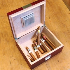 Humidor Full madera walnut - La Casa del Habano