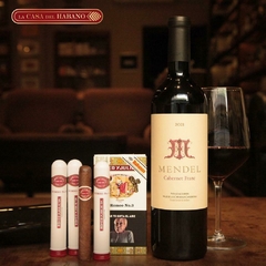 Maridaje #2 - Romeo y Julieta Nº3 + Mendel Cabernet Franc