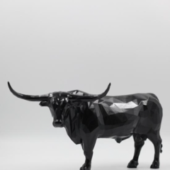 Boi Texas Longhorn I Escultura