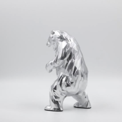 Urso Ataque I Em pé I Escultura - comprar online