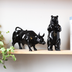 Touro e Urso de Wall Street I Dupla I Escultura - comprar online