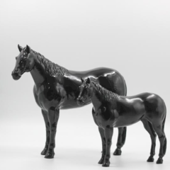 Imagem do Cavalo Realista Escultura