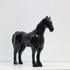 Cavalo I Em pé I Lowpoly I Escultura na internet