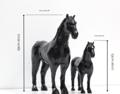 Cavalo I Em pé I Lowpoly I Escultura - loja online