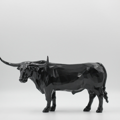 Boi Texas Longhorn I Escultura na internet