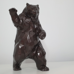 Urso Ataque I Em pé I Escultura