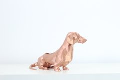 Dachshund I Pêlo Curto I Vaso I Escultura na internet