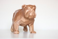 Bulldog Inglês em pé I Escultura