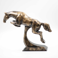 Cavalo I Saltando I Escultura - GRIFTA