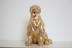 Golden Retrivier I Sentado I Mod. 02 I Escultura - loja online