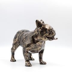 Bulldog Francês em pé I Escultura na internet