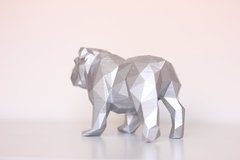 Bulldog Inglês em pé I Escultura na internet