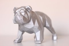Bulldog Inglês em pé I Escultura - GRIFTA