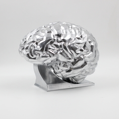 Cérebro Escultura na internet