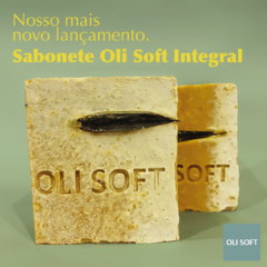 Sabonete Integral Oli Soft - 100% Azeite, Bagaço de Azeitona, Melaleuca e Manjericão