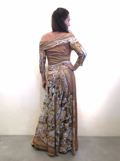 Vestido Pala Evasê longo Jersey Klimt - comprar online