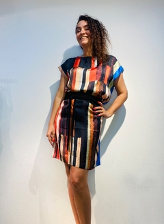 Vestido Kaftan Cetim Klee - comprar online