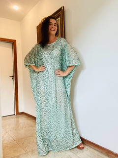 Vestido Maxi Longo Paetê Pistache - comprar online