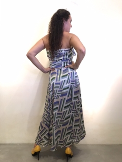 Vestido Tomara que Caia Laço Seda Zig Zag - buy online